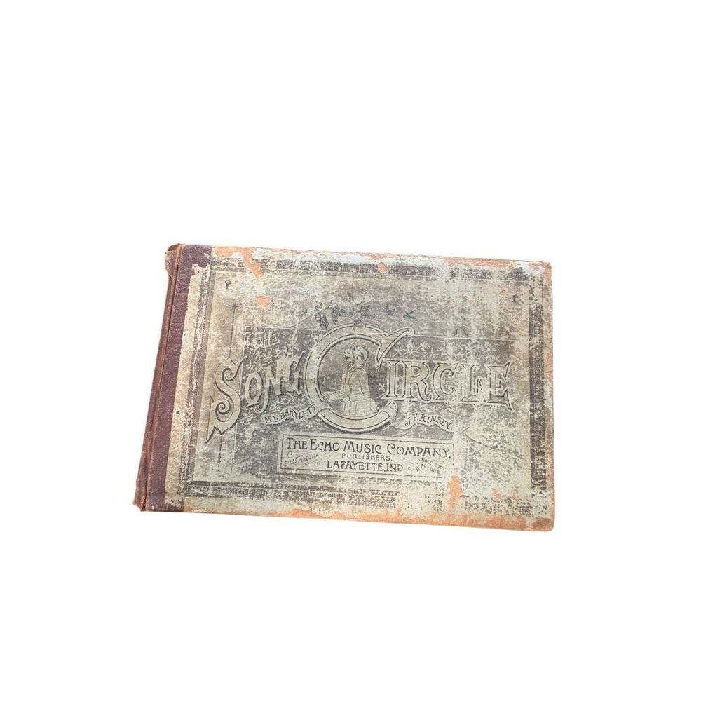 Antique The Song Circle Music Book Echo Music Co Lafayette‎ Indiana